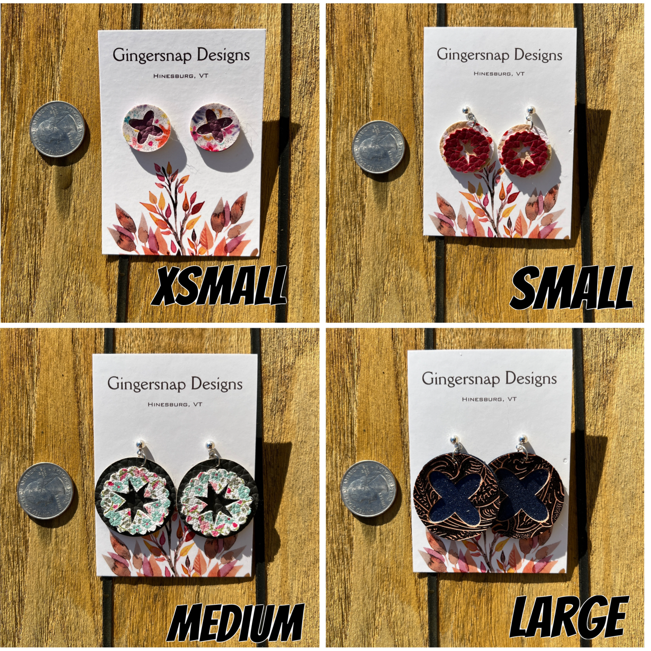 XS Red & Floral Posts