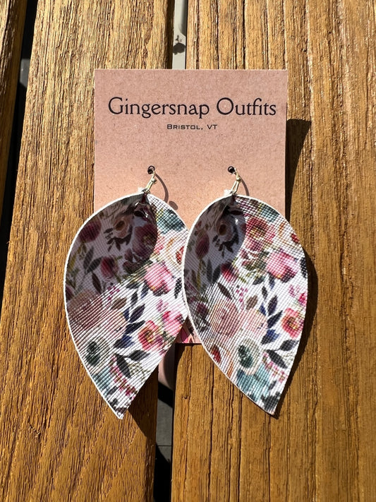 Large curved spring florals