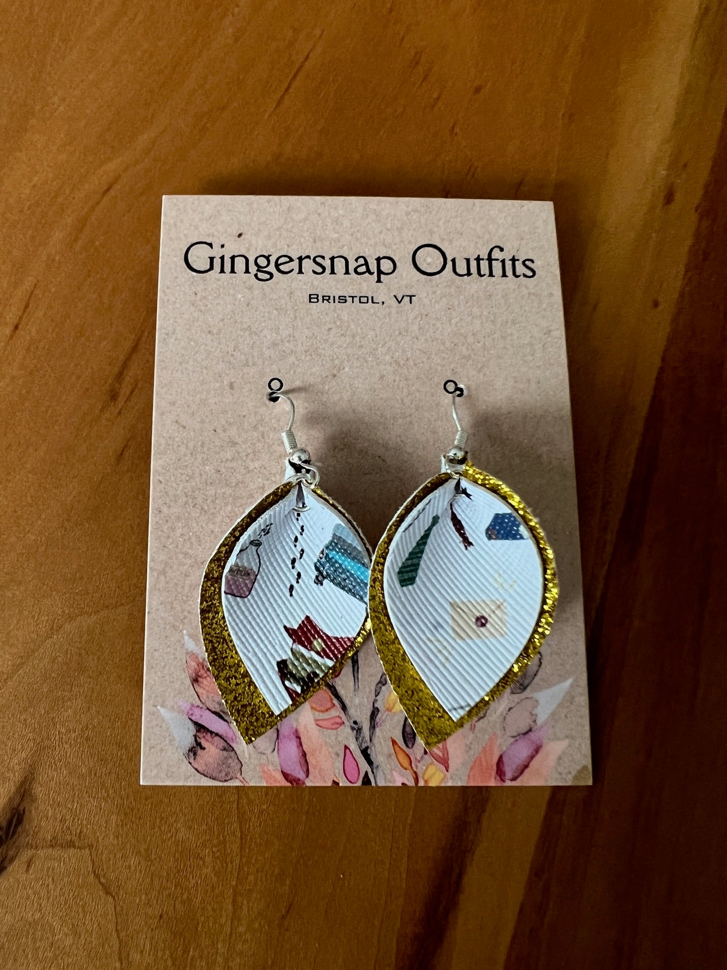 Small Harry Potter Curved Gingersnap Original Earrings