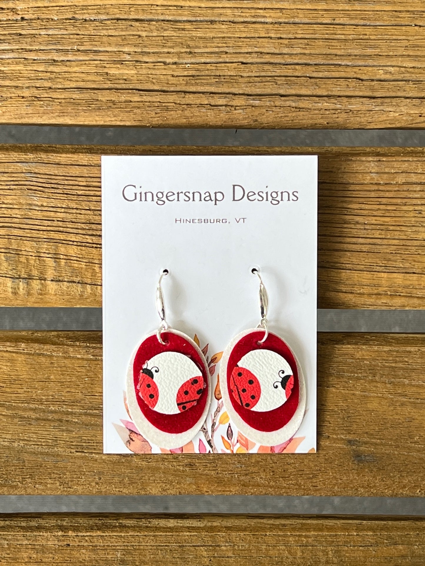 Ladybug Small Oval Gingersnap Originals