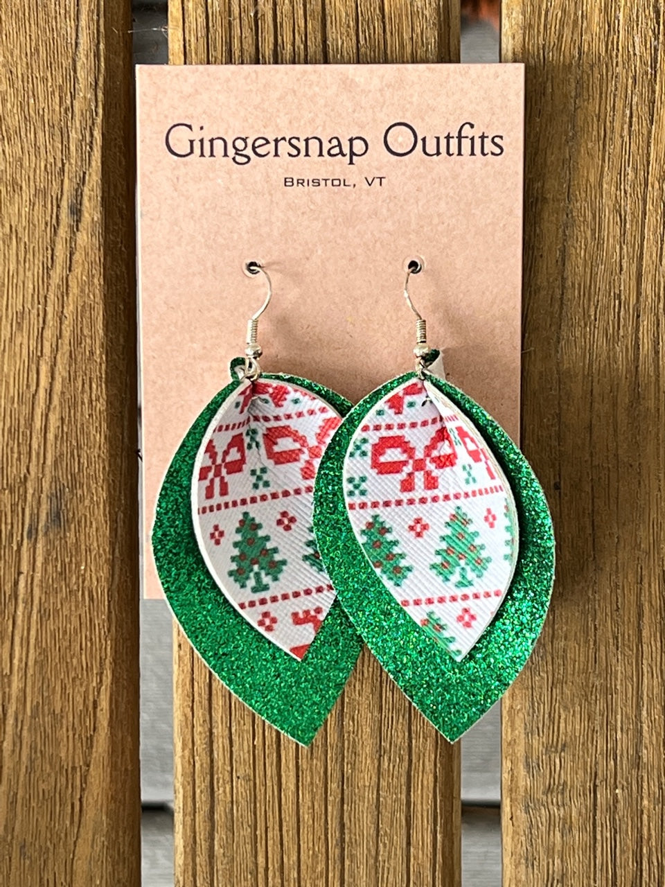 Large curved holiday trees