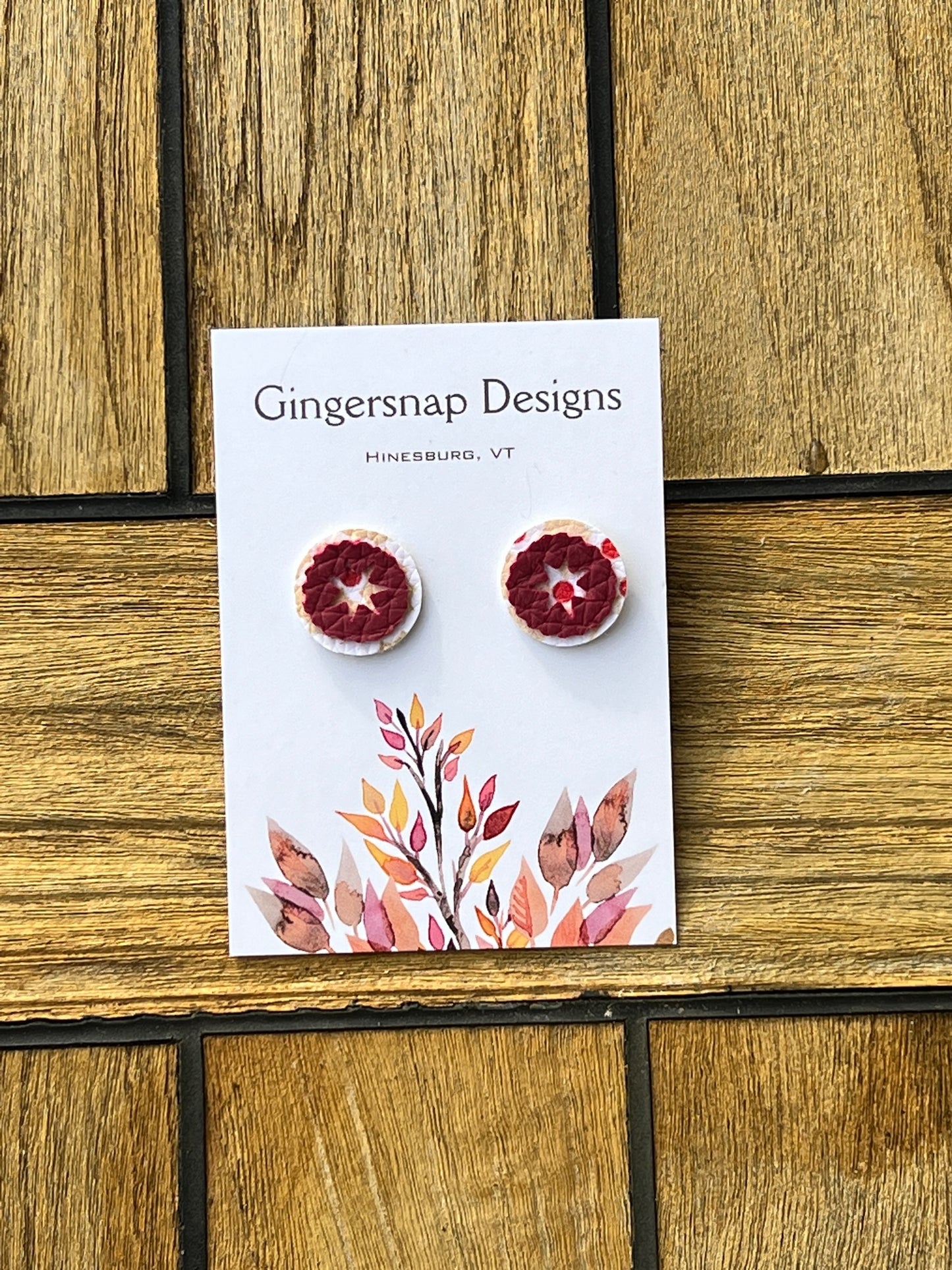 XS Red & Floral Posts
