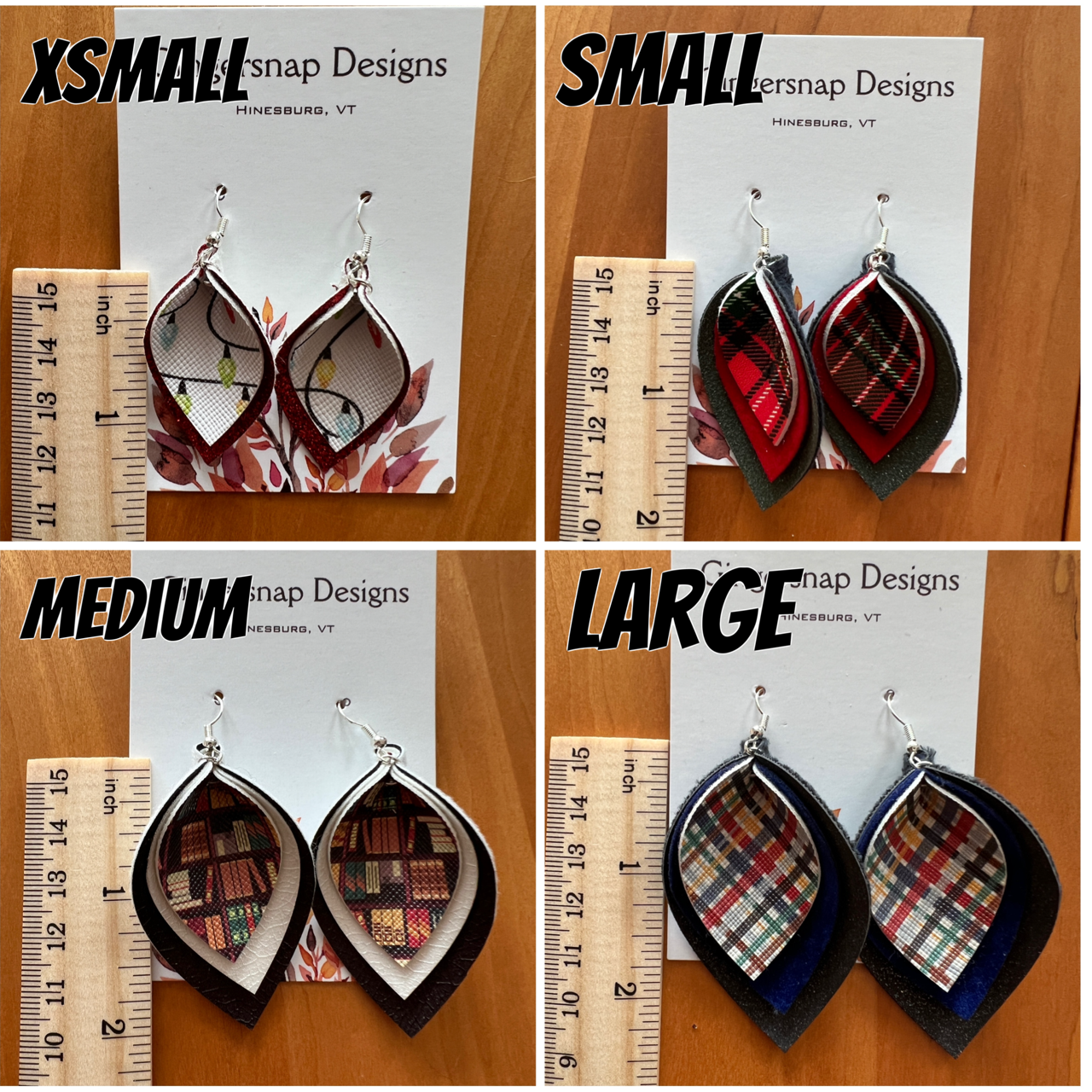 XS Halloween Rainbow Earrings